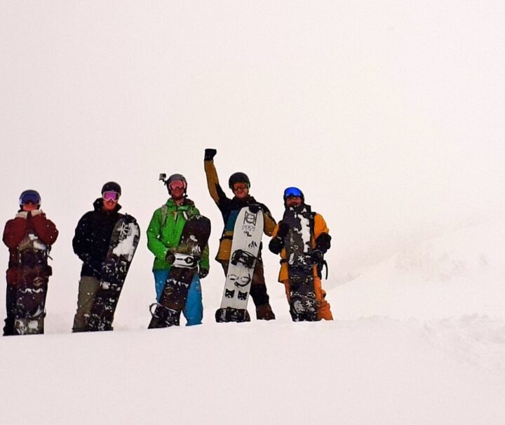 snowboard backcountry splitboard japan powder