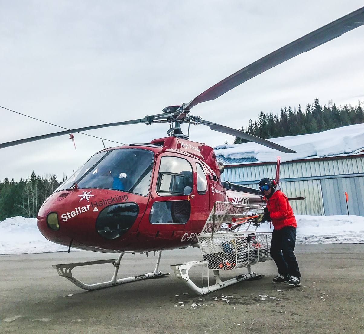 viaggi sport sci canada heliski