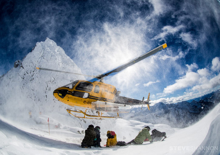 Heliski Canada Viaggi Sport - STELLAR HELISKI - copyright photo steve shannon photography